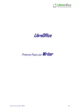 Portada de Primeros Pasos con Writer