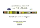 Portada de PHP y MySQL: creación de imágenes