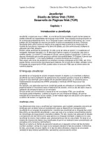 Portada de JavaScript Diseño de Sitios Web