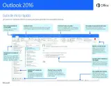 Portada de Outlook 2016: Guía de inicio rápido