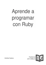 Portada de Aprende a programar con Ruby