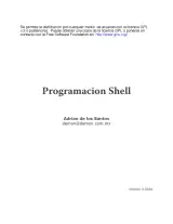 Portada de Programación Shell