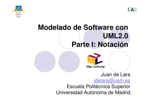 Modelado de Software con UML