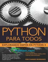 Portada de Python para todos: explorando la información con Python 3