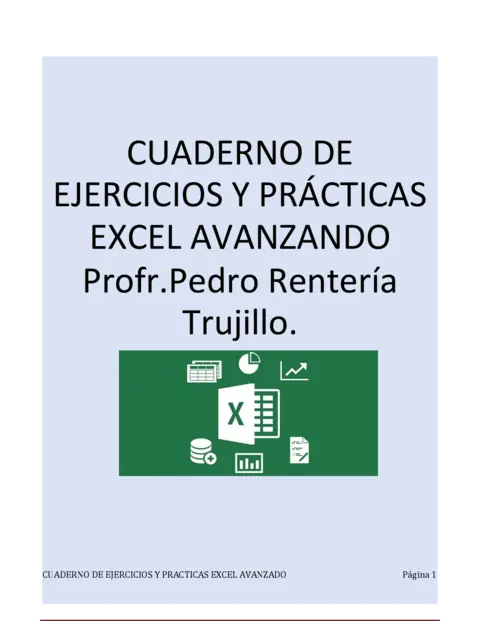 Cuaderno Ejercicios Practicas Excel Avanzado