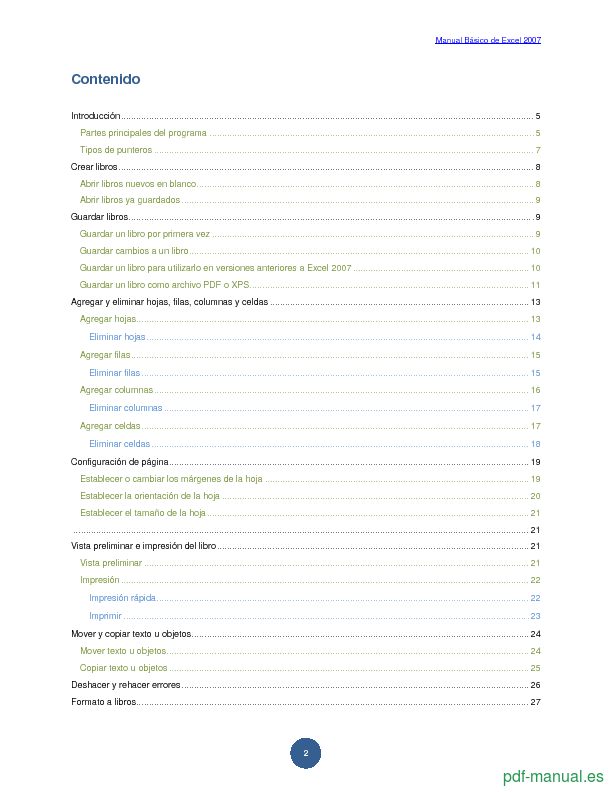 PDF] Básico de Microsoft Excel 2007 gratis curso