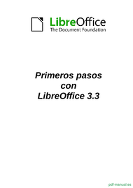 Curso Primeros pasos con LibreOffice 1