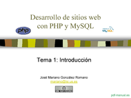 Curso Desarrollo de sitios web con PHP y MySQL 1