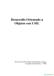 Curso Desarrollo Orientado a Objetos con UML 1