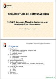 Curso Lenguaje Máquina, Instrucciones 1