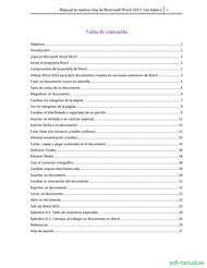 Curso Manual de instrucción de Microsoft Word 2013: básico 2