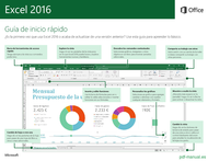 Curso Excel 2016: Guía de inicio rápido 1