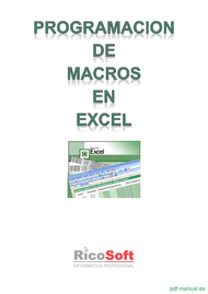 Curso Programación de Macros en Excel 1