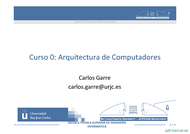 Curso Arquitectura de Computadores 1