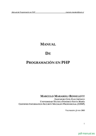 Curso Manual de Programación en PHP 1