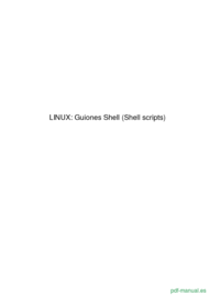 Curso Linux Guiones Shell (Shell scripts) 1