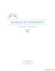 Curso Manual de Windows 8 1